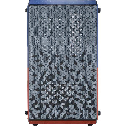 Haiti Flag Distressed Cooler Master MasterBox Q300L Mini Tower Skin